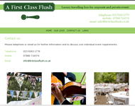 a first class flush